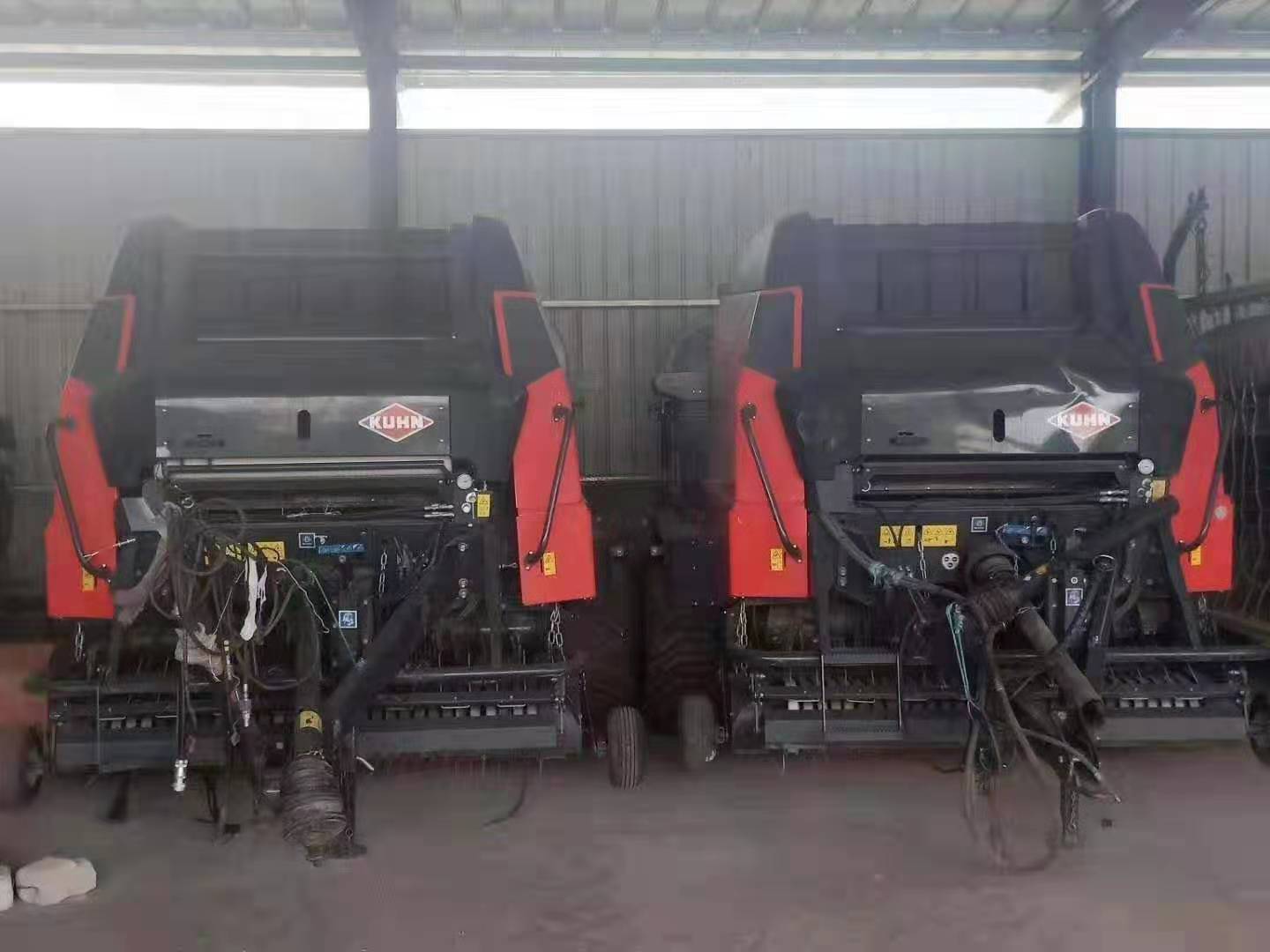 2018 Year almost New machine of Kuhn VBP 2265 baler and wrapping for sale(图6)